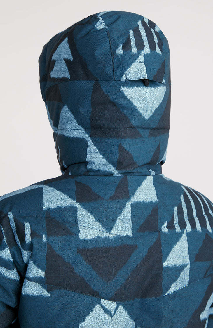 Z.E.N. Puffer Hybrid wintersportjas | Blue Triangle Ikat