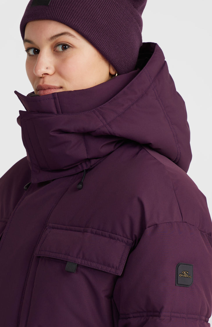 Z.E.N. Hybrid wintersportjas | Aubergine