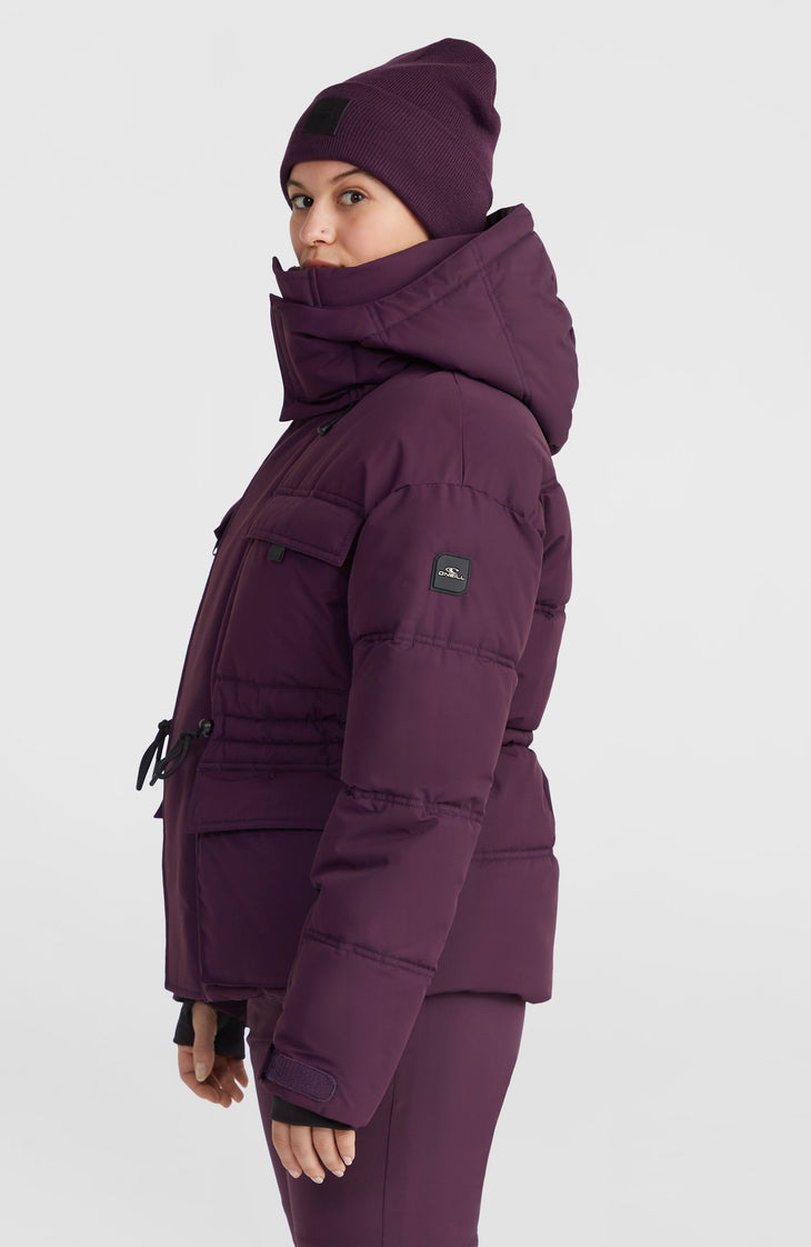 Z.E.N. Hybrid wintersportjas | Aubergine