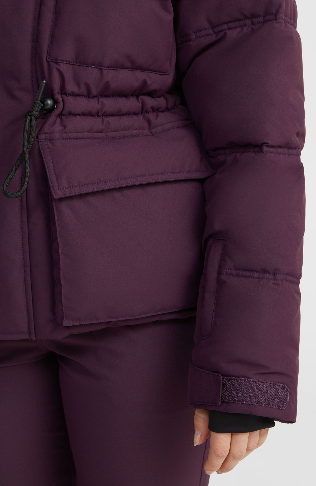 Z.E.N. Hybrid wintersportjas | Aubergine