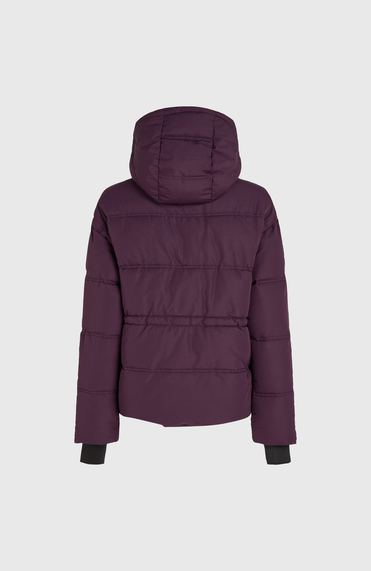 Z.E.N. Hybrid wintersportjas | Aubergine