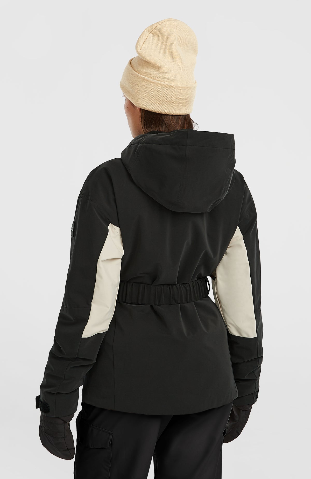 FWC'Cruz Hybrid Belted wintersportjas | Black Out Colour Block