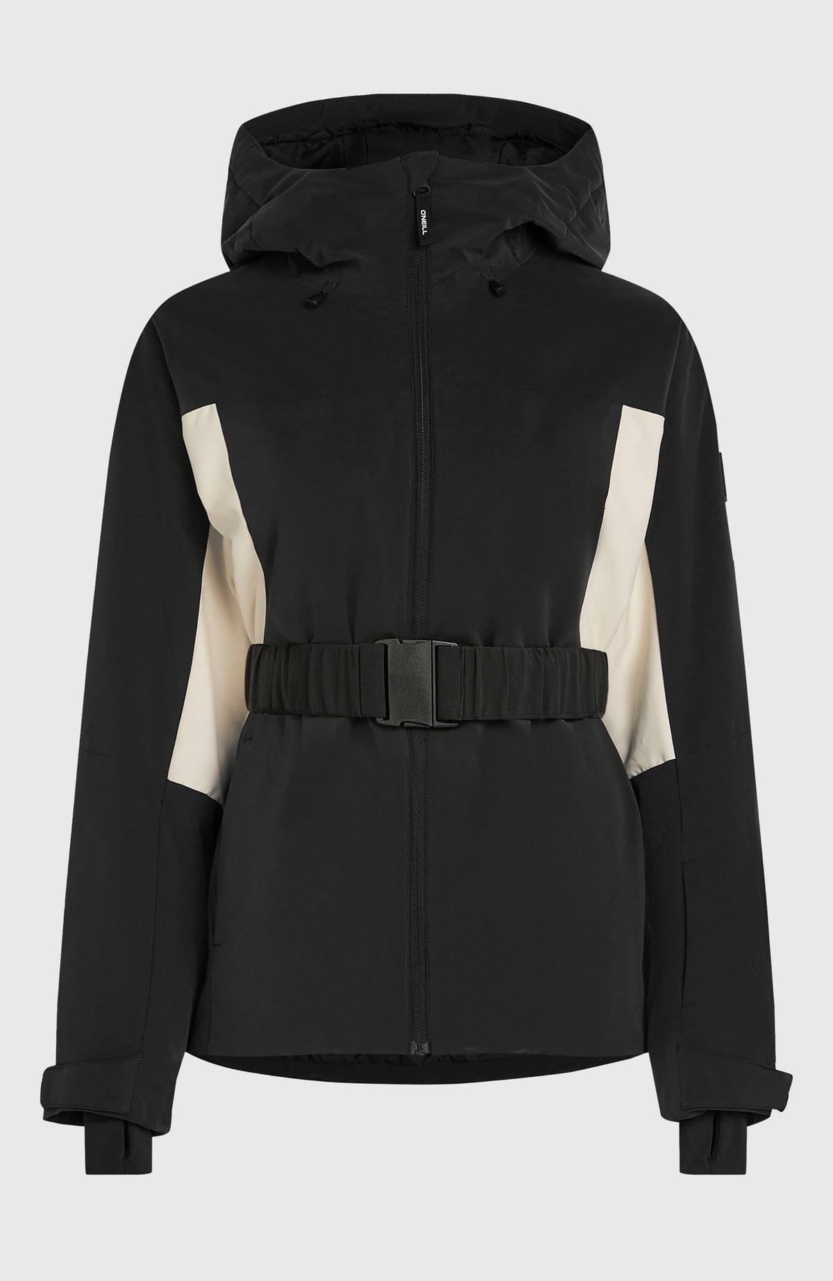 FWC'Cruz Hybrid Belted wintersportjas | Black Out Colour Block