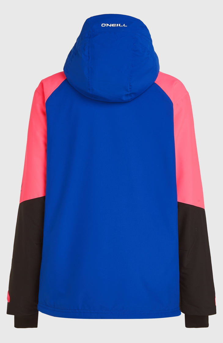 FWC'Play Asymmetric wintersportjas | Active Blue Colour Block