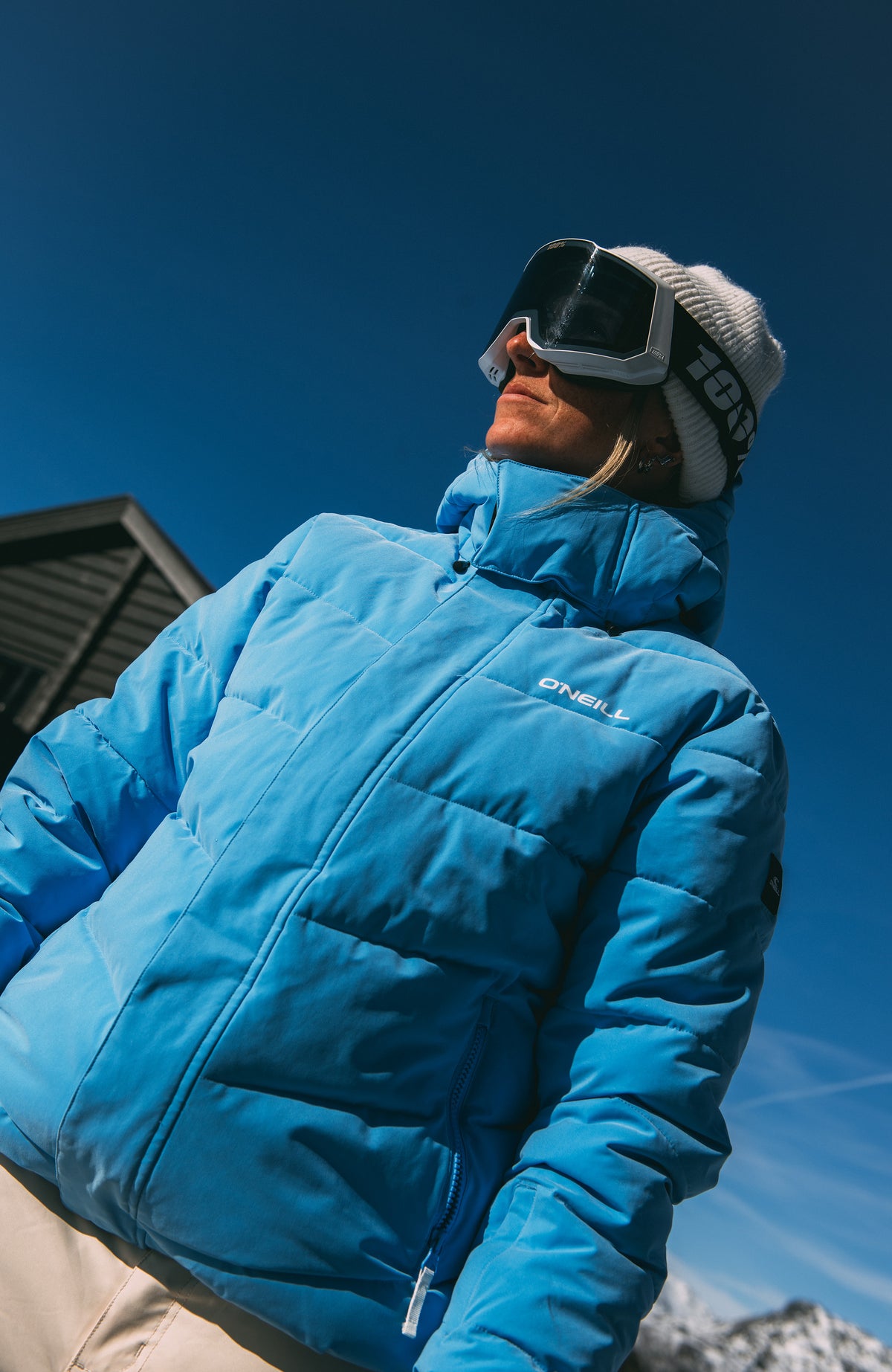 FWC'Cruz Hybrid Puffer wintersportjas | Blue Poppy