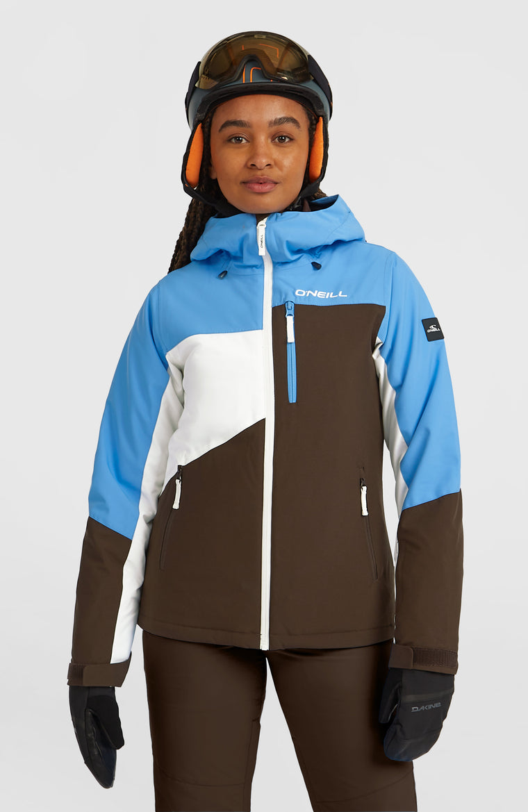 FWC'Cruz Triple wintersportjas | Blue Poppy Colour Block FWC'Cruz Triple wintersportjas | Blue Poppy Colour Block