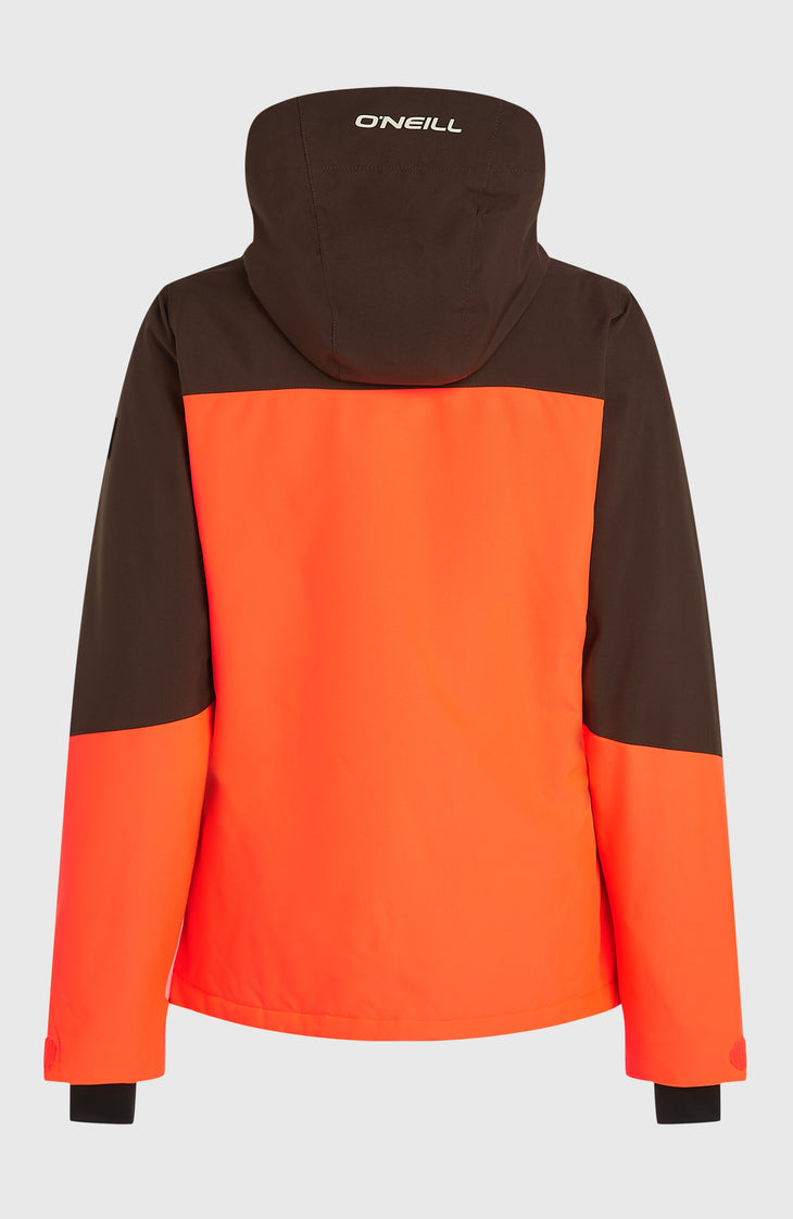 FWC'Cruz Triple wintersportjas | Coffee Bean Colour Block