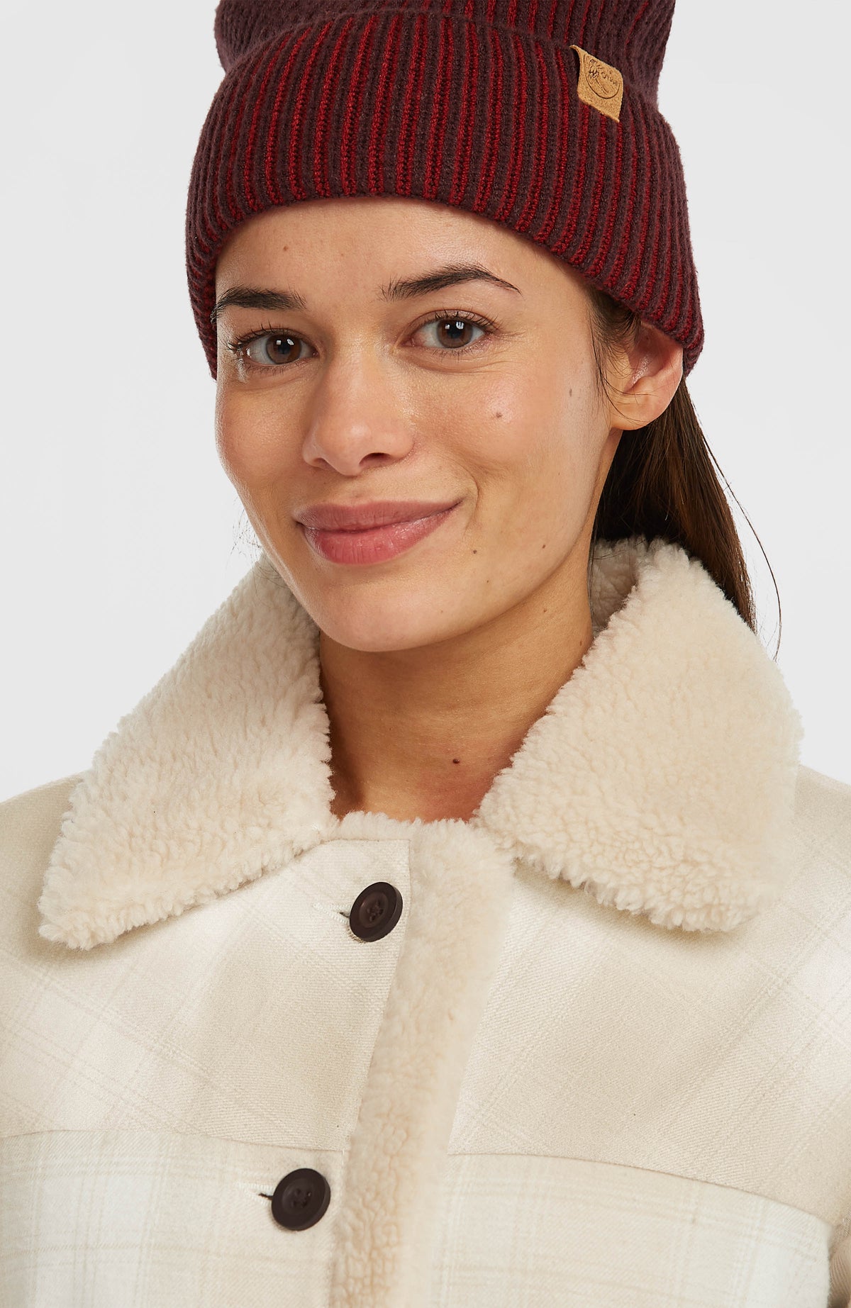 O'Riginals jas met fleecevoering | Beige Check