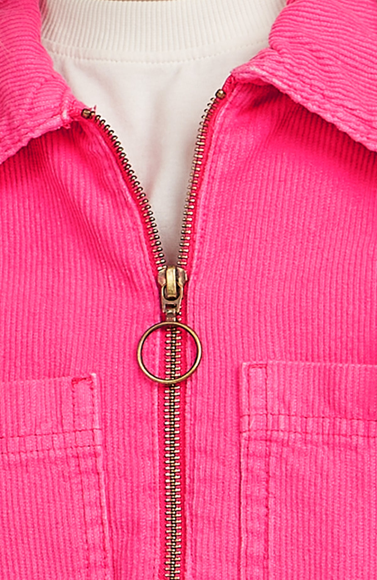 O'Riginals Cord jas | Carmine Rose