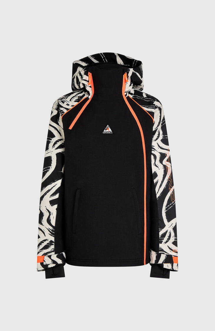 FWC'Play Asymmetric wintersportjas | White Snowtracks