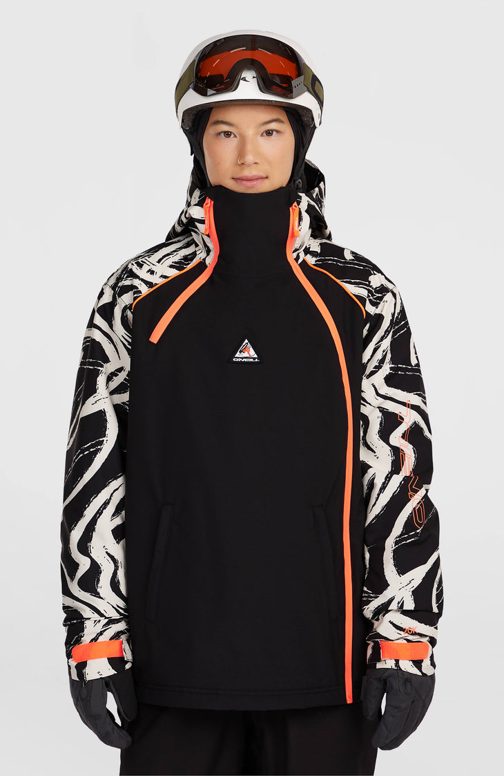 FWC'Play Asymmetric wintersportjas | White Snowtracks