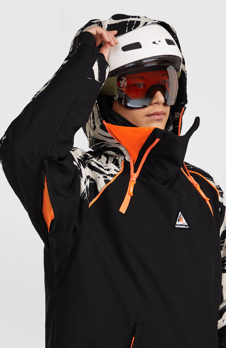 FWC'Play Asymmetric wintersportjas | White Snowtracks