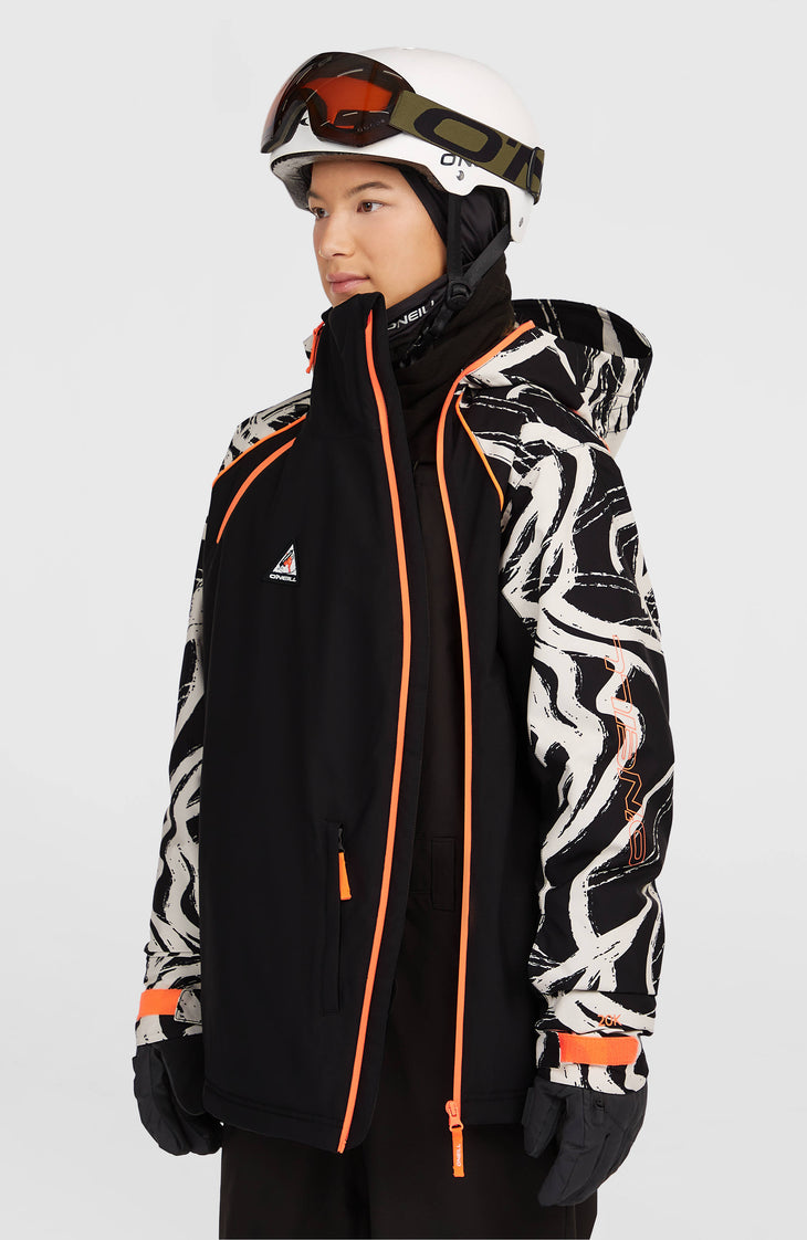 FWC'Play Asymmetric wintersportjas | White Snowtracks