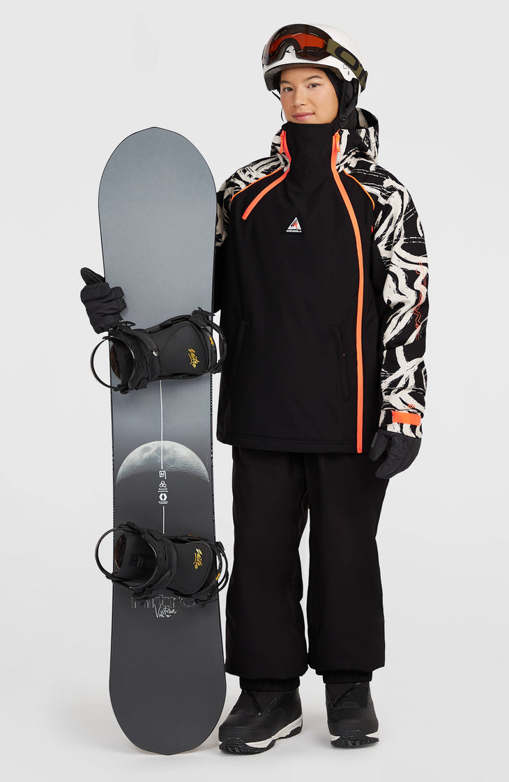 FWC'Play Asymmetric wintersportjas | White Snowtracks