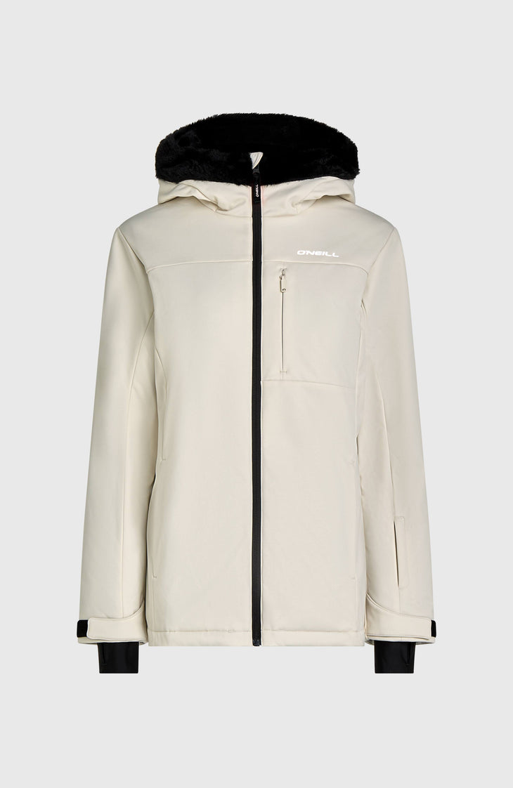 FWC'Cruz Softshell wintersportjas | Linen White