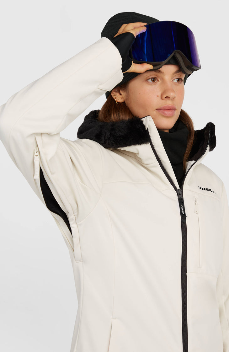 FWC'Cruz Softshell wintersportjas | Linen White