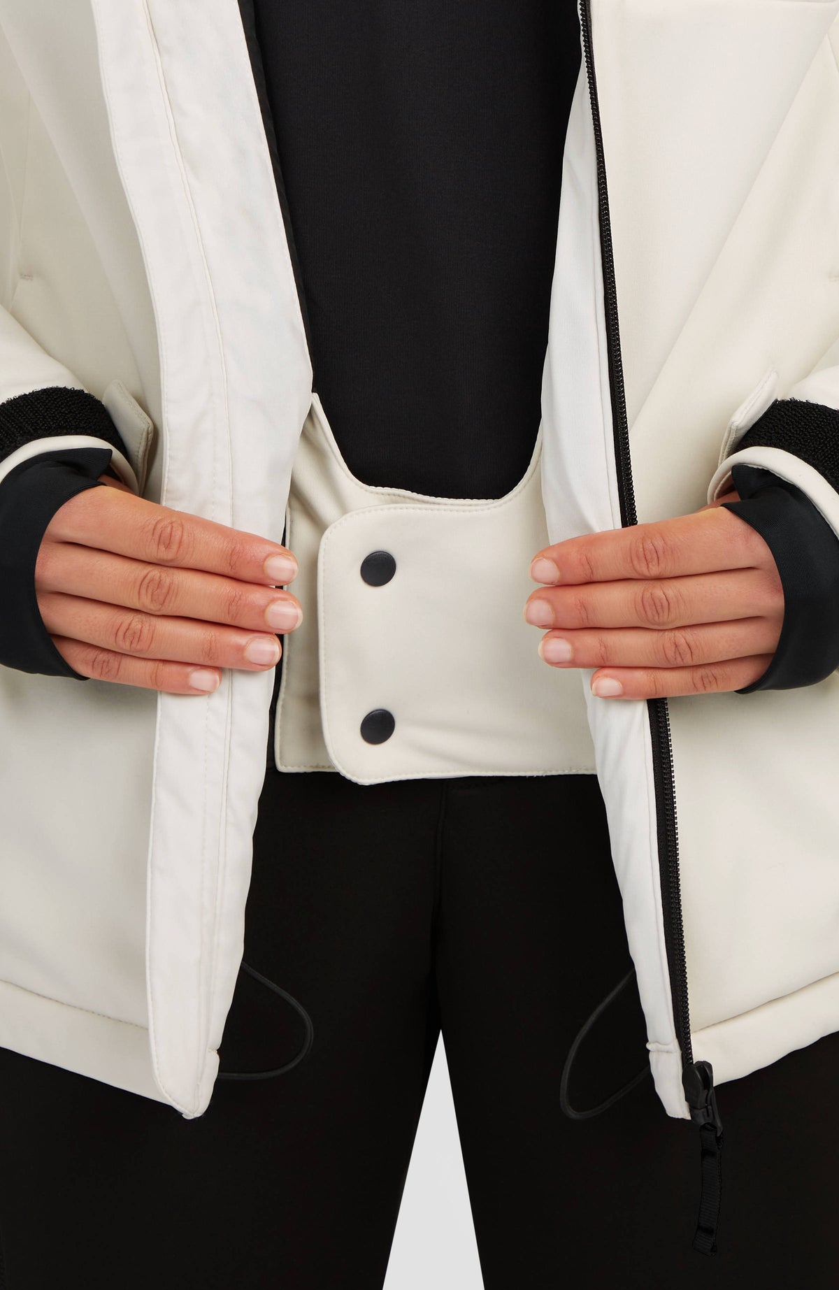 FWC'Cruz Softshell wintersportjas | Linen White