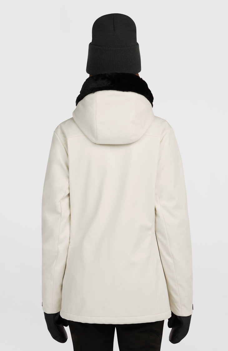 FWC'Cruz Softshell wintersportjas | Linen White