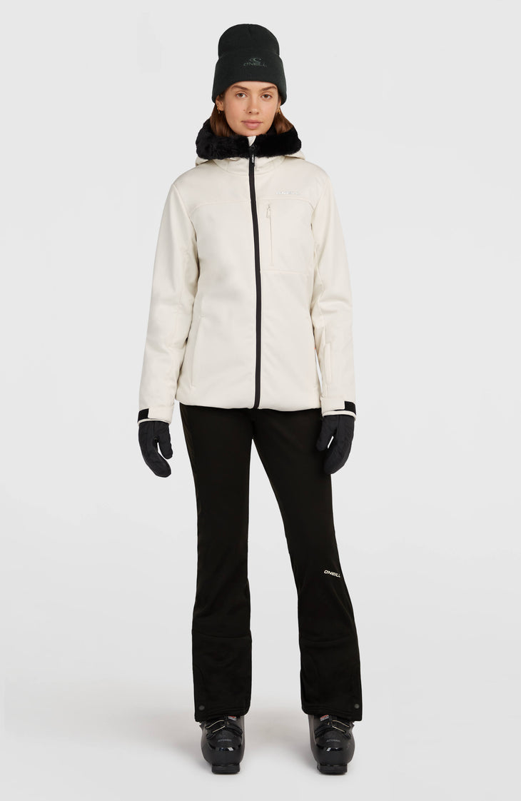 FWC'Cruz Softshell wintersportjas | Linen White