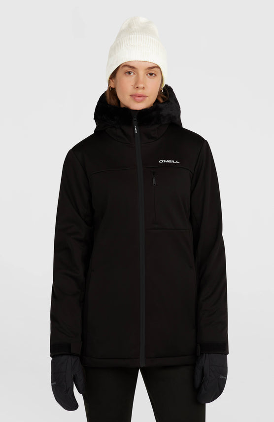 FWC'Cruz Softshell wintersportjas | Black Out