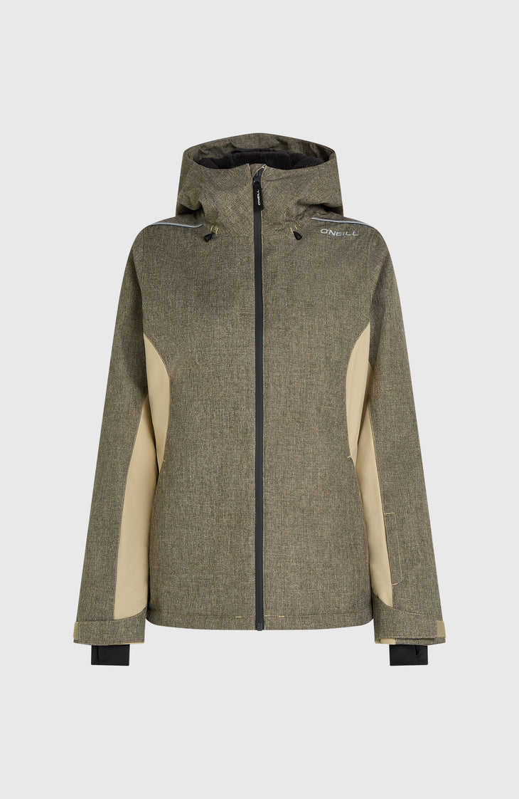 FWC'Cruz Melange wintersportjas | Olive Blush