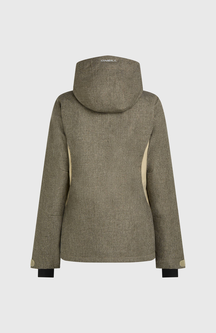 FWC'Cruz Melange wintersportjas | Olive Blush
