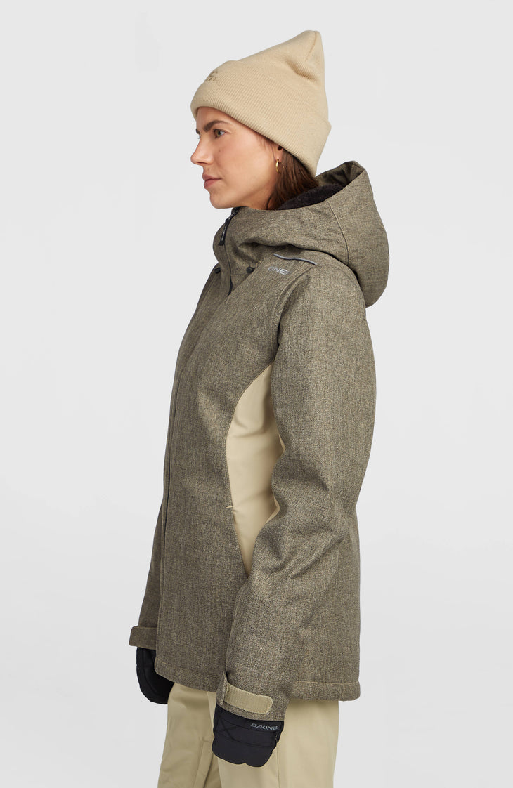 FWC'Cruz Melange wintersportjas | Olive Blush