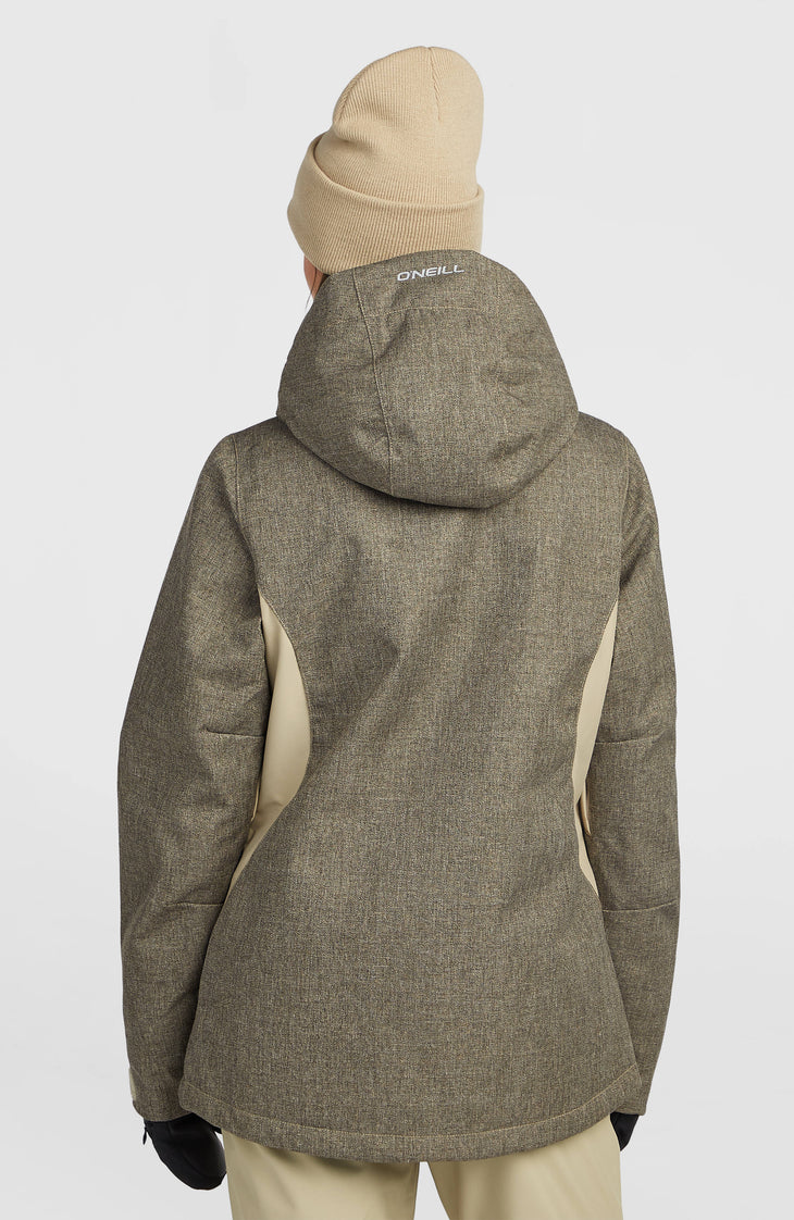 FWC'Cruz Melange wintersportjas | Olive Blush