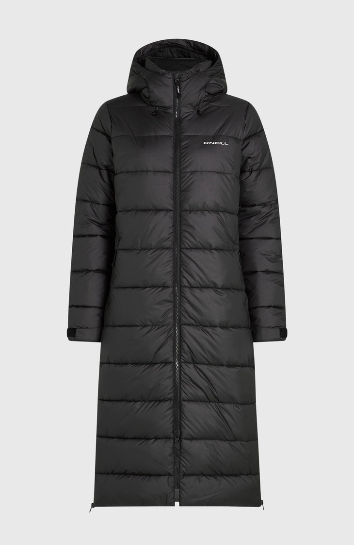 Must-Have lange pufferjas | Black Out