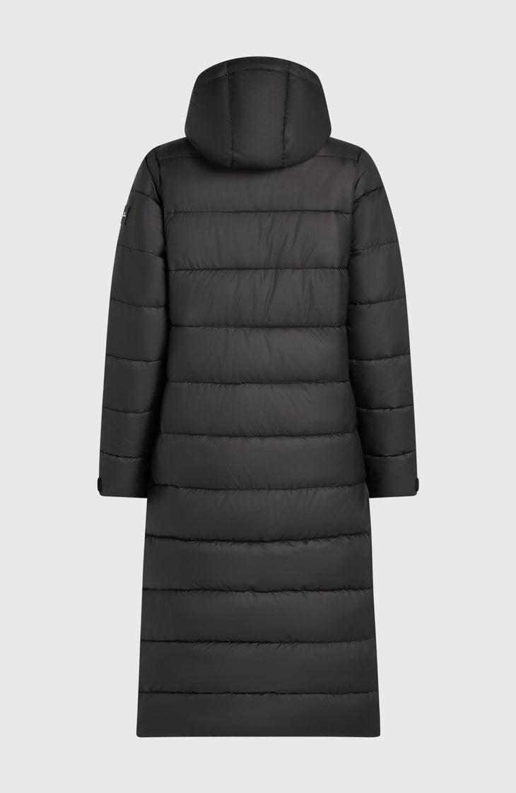 Must-Have lange pufferjas | Black Out