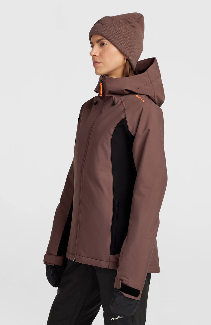 FWC'Cruz Duo wintersportjas | Purple Gray Colour Block