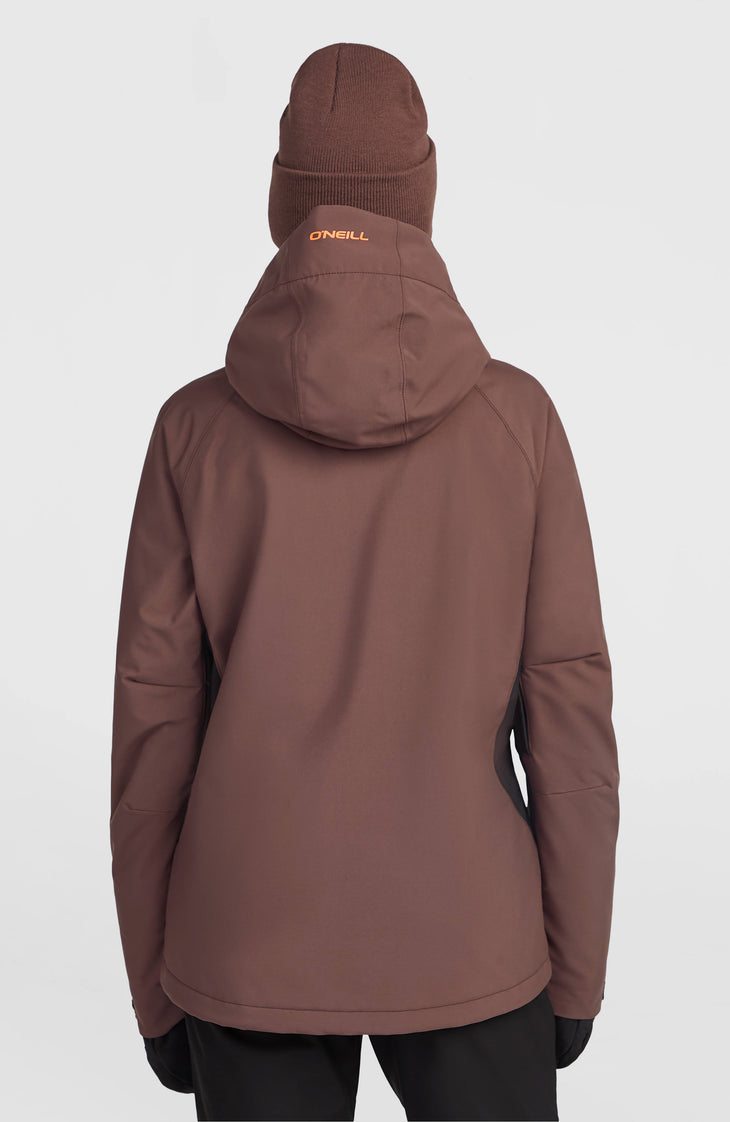 FWC'Cruz Duo wintersportjas | Purple Gray Colour Block