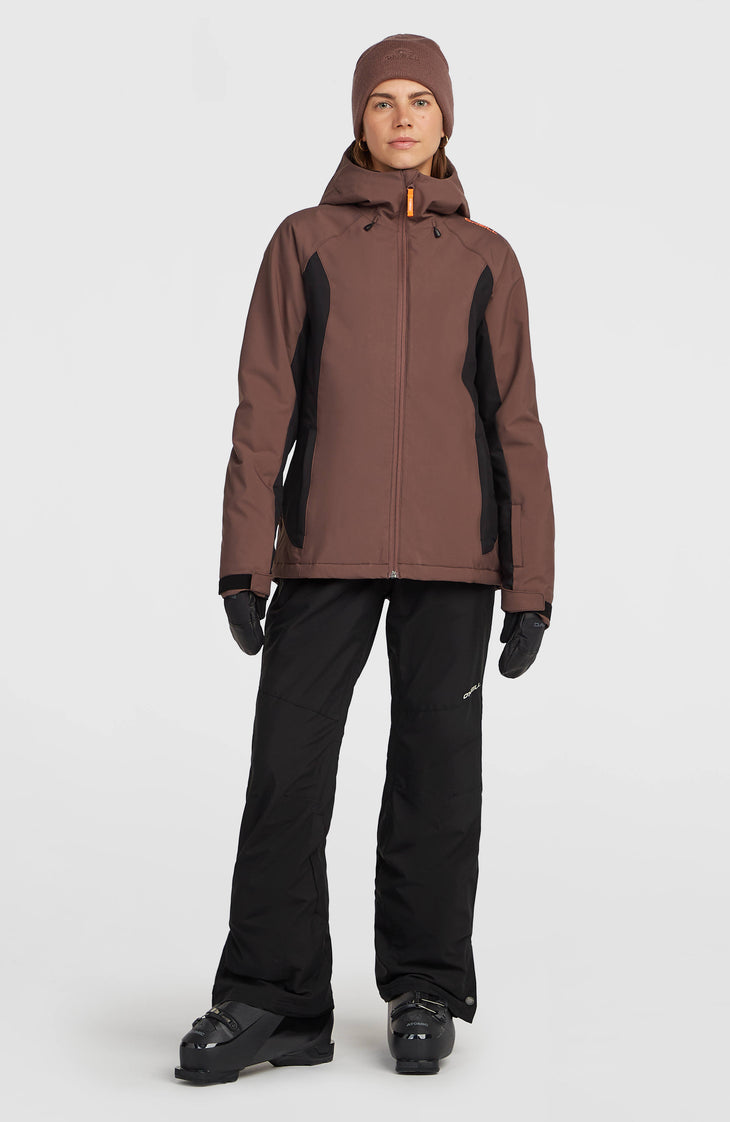 FWC'Cruz Duo wintersportjas | Purple Gray Colour Block