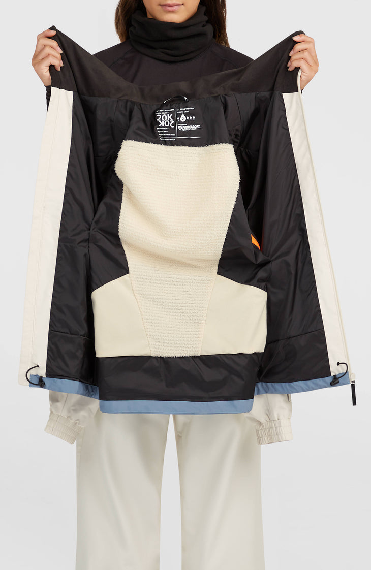 FWC'Play Park wintersportjas | Linen White Colour Block