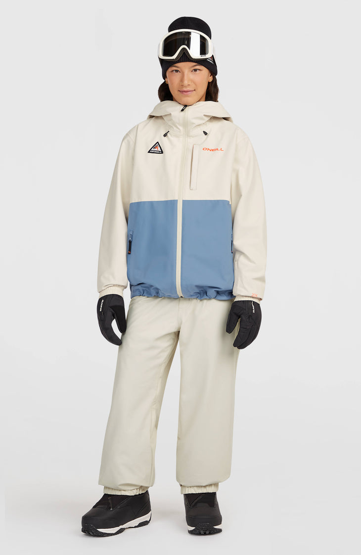 FWC'Play Park wintersportjas | Linen White Colour Block