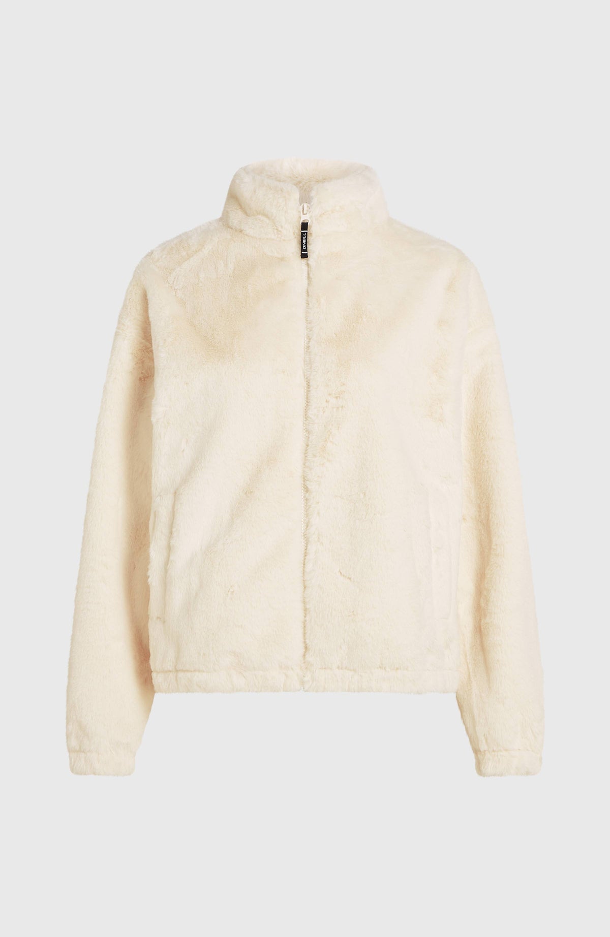 O'Neill Must-Have jas van imitatiebont met volledige rits | Linen White