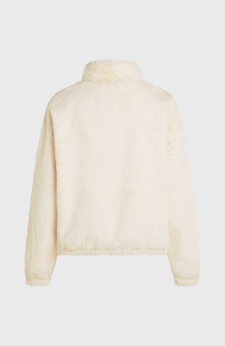 O'Neill Must-Have jas van imitatiebont met volledige rits | Linen White