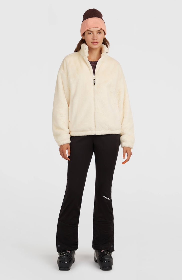 O'Neill Must-Have jas van imitatiebont met volledige rits | Linen White