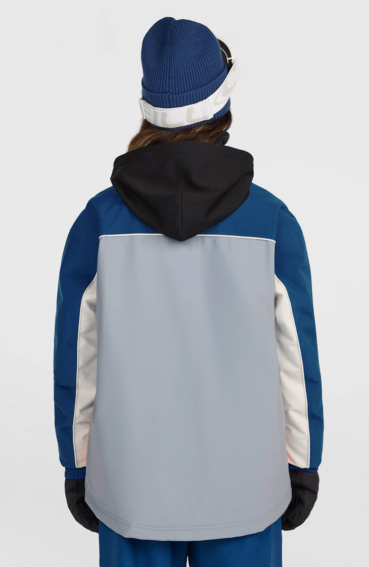 FWC'Play Shacket wintersportjas | Regal Blue Colour Block