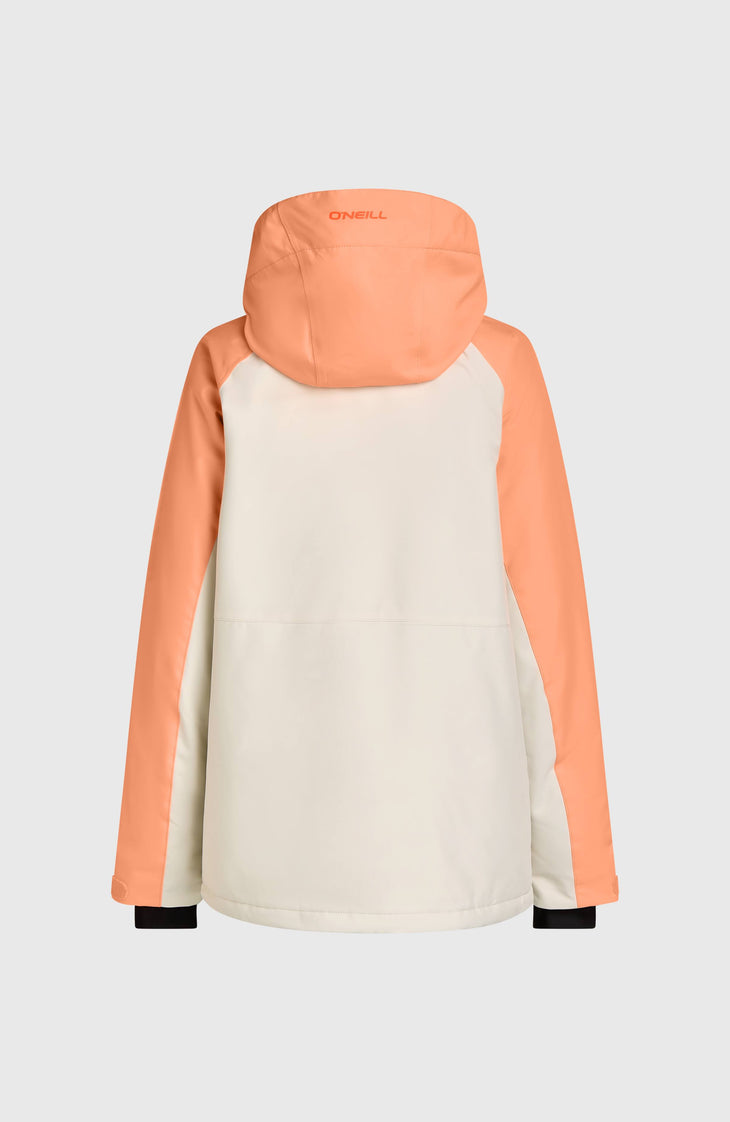 FWC'Cruz Raglan wintersportjas | Funky Peach Colour Block