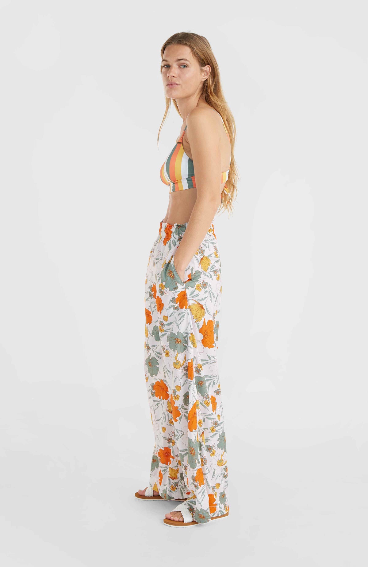 Malia Beach broek | White Bluemchen