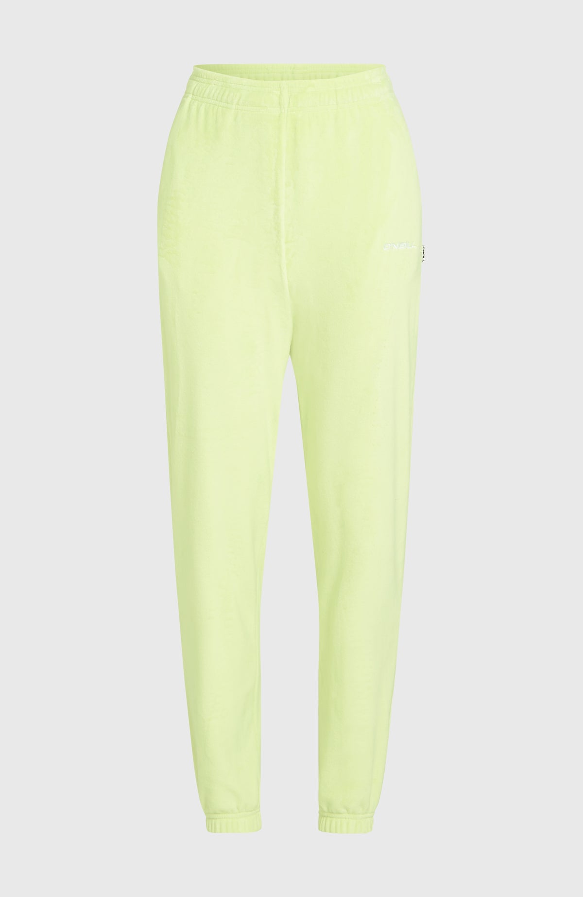 Velour joggingbroek | Lime Wash