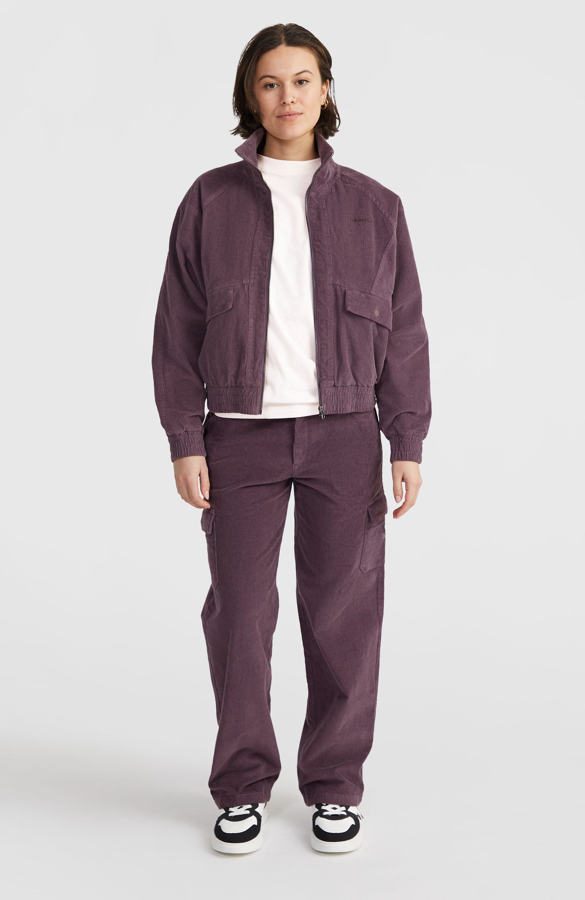 Surf Heroes Cord cargobroek | Mauve Miracle