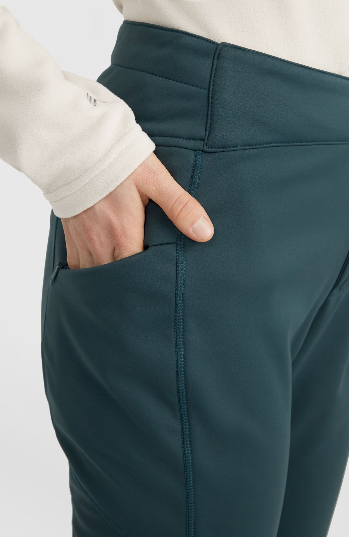 Blessed Softshell Hybrid Skinny wintersportbroek | Alma Steel