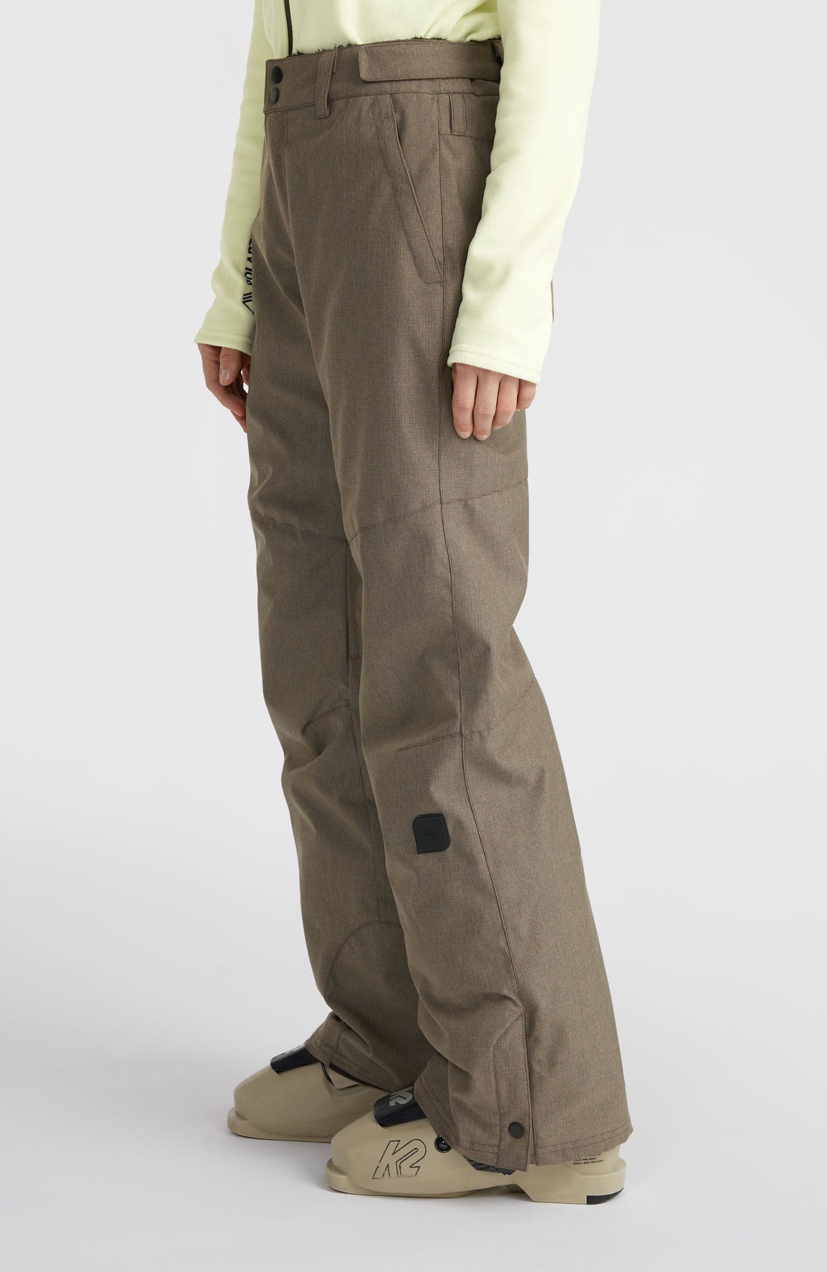 Star Melange Regular wintersportbroek | Concrete