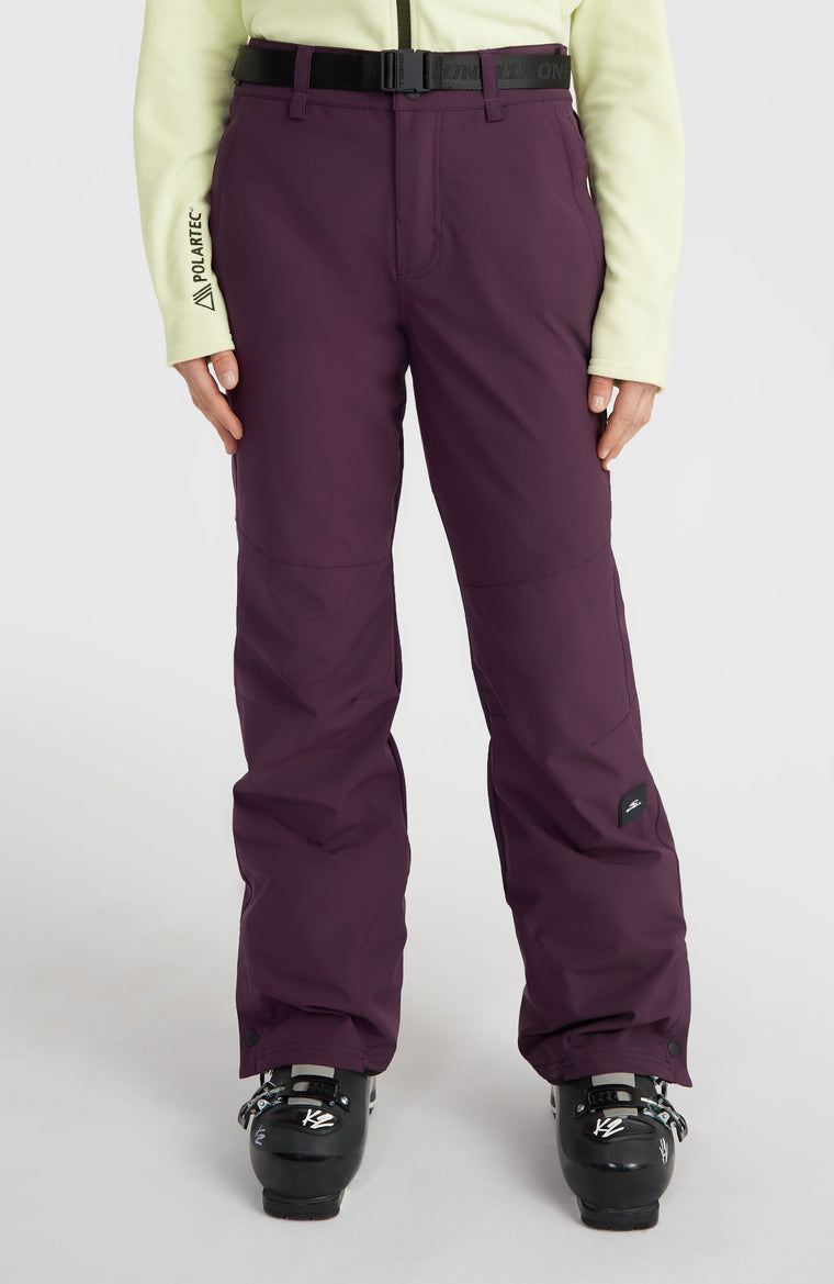 Star Slim Wintersportbroek | Aubergine Star Slim Wintersportbroek | Aubergine