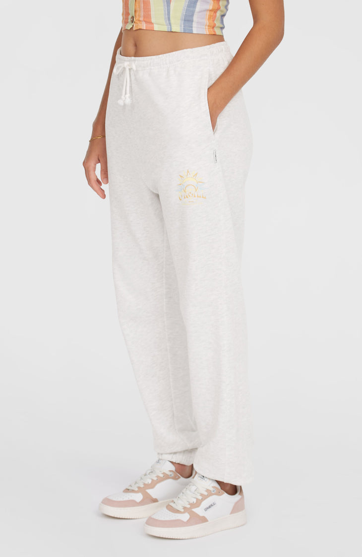 Beach Vintage joggingbroek | White Melange