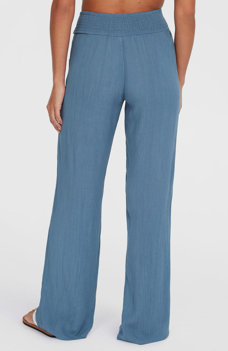 Johnny Smocked Waist broek | Copen Blue