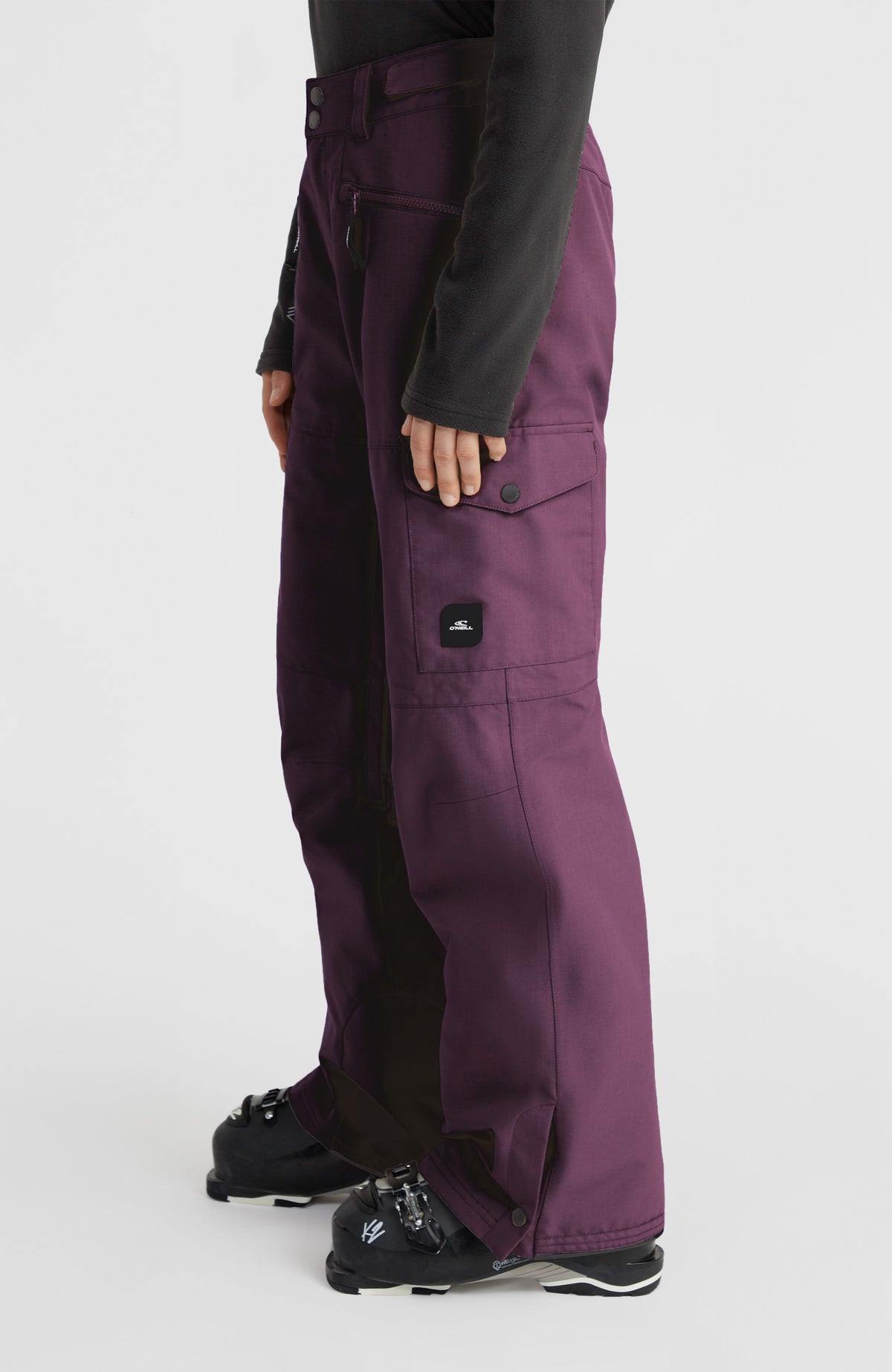 Utility Pro Loose wintersportbroek | Aubergine