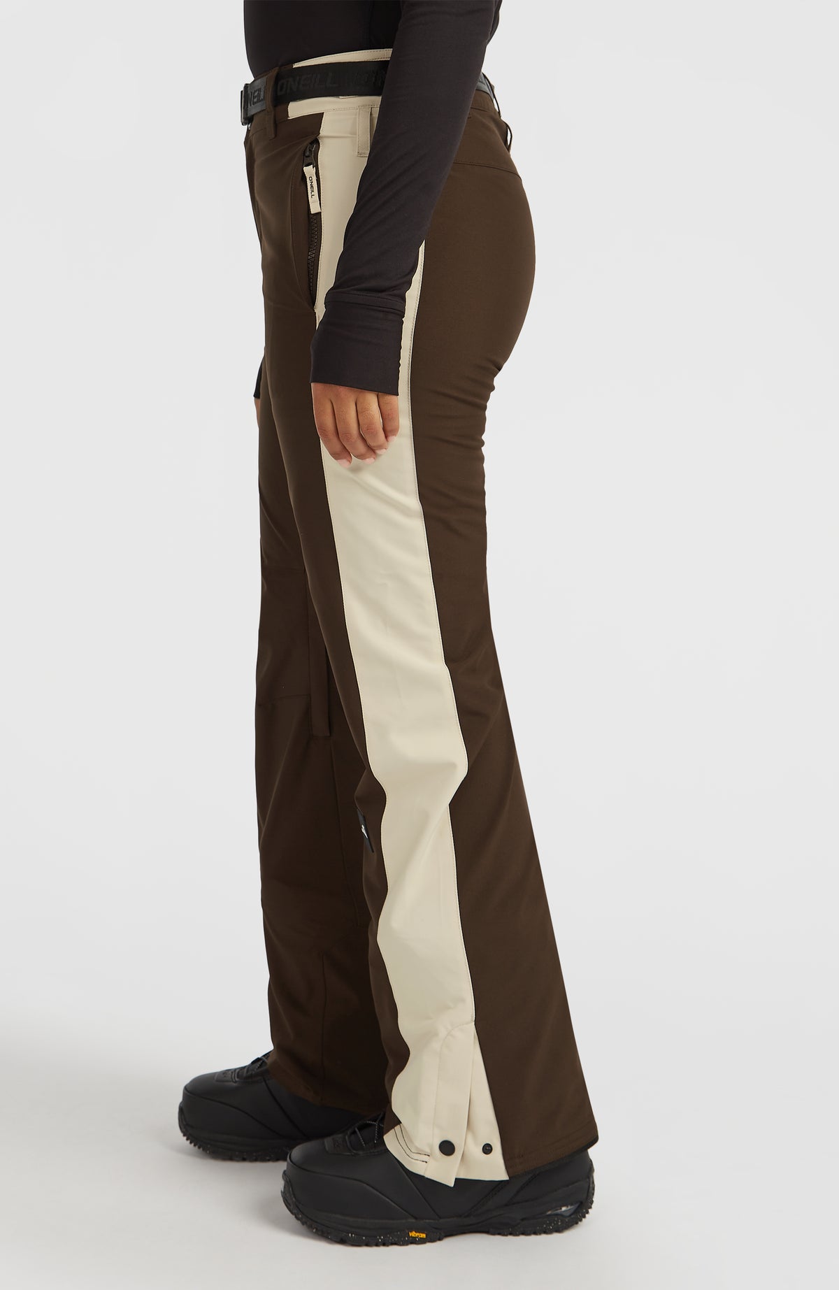 FWC'Cruz Duo wintersportbroek | Coffee Bean Colour Block